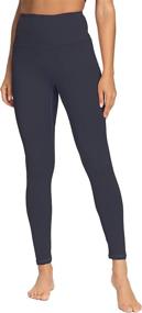 img 2 attached to OXZNO Lightweight Compression Leggings Women（Black，L） Sports & Fitness for Running