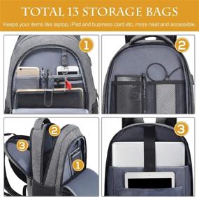 img 1 attached to 🔒 Protect Your Business with TOGORE Computer Resistant Backpacks