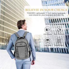 img 3 attached to 🔒 Protect Your Business with TOGORE Computer Resistant Backpacks