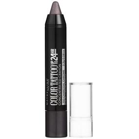 img 4 attached to 🖤 Maybelline Eyestudio ColorTattoo Concentrated Crayon: Charcoal Chrome Shade Review and Features