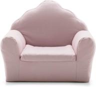 🪑 big joe art deco lenox morganite pink kid's chair: stylish and comfortable seating for your little ones logo
