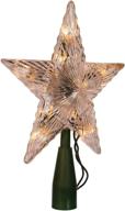 🌟 clear 7-inch kurt adler star treetop 10-light set: stunning tree decor with sparkling elegance logo