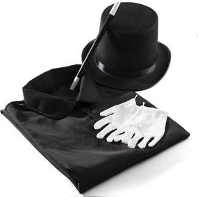img 1 attached to 🎩 Magical Halloween Fun: Prextex Kids' Magician Costume