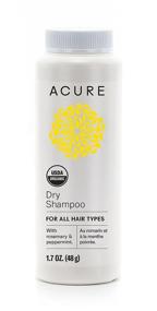 img 1 attached to 🌿 Acure Organics Argan Stem Cell and CoQ10 Dry Shampoo Powder (2-Pack): Natural Hair Cleansing Solution