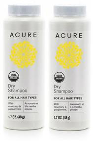 img 2 attached to 🌿 Acure Organics Argan Stem Cell and CoQ10 Dry Shampoo Powder (2-Pack): Natural Hair Cleansing Solution