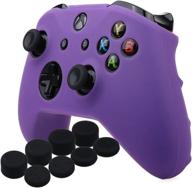 yorha silicone microsoft controller purple logo