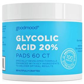 img 4 attached to 🍊 GoodMood 20% Glycolic Acid Peel Pads For Face & Body | Peeling Treatment | Acne Pads | Exfoliating Face Peel | 60 Count