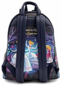 img 1 attached to 🏰 Loungefly Disney Cinderella Castle Series: Stylish Double Strap Shoulder Bag for Women