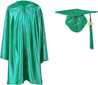 🎓 premium shiny kindergarten graduation cap and gown set by ftyfty - perfect for little graduates! logo