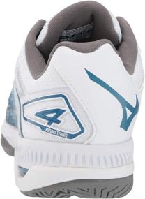 img 2 attached to 👟 Sleek and Stylish: Mizuno Men's Court Tennis Sapphire White Shoes for Men