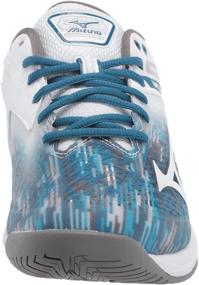 img 3 attached to 👟 Sleek and Stylish: Mizuno Men's Court Tennis Sapphire White Shoes for Men