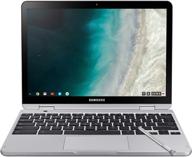 💻 renewed samsung chromebook plus v2 - 2-in-1, 4gb ram, 64gb emmc - 13mp camera - chrome os - light titan (xe520qab-k03us) logo