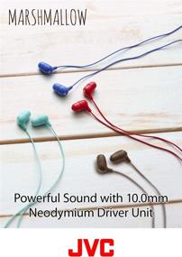 img 2 attached to JVC Marshmallow Memory Foam Earbud Brown (HAFX38T)