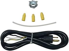 img 1 attached to 🔌 High-Quality Whirlpool 4317824 Dishwasher Power Cord in Classic White