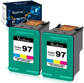 img 4 attached to 🖨️ Premium Valuetoner Remanufactured HP 97 C9349FN C9363WN Ink Cartridge - 2 Tri-Color Pack for Your Printer