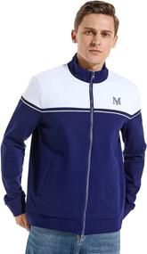 img 3 attached to MADENOBLE Sweatshirt Lightweight Sportswear Color Block Sports & Fitness