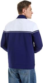 img 2 attached to MADENOBLE Sweatshirt Lightweight Sportswear Color Block Sports & Fitness
