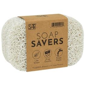img 4 attached to 🧼 S&amp;T INC. 596201 BPA Free Soap Saver for Kitchen and Bathroom, White, 4pk - Improved SEO