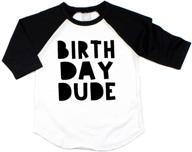 kids birthday dude shirt for boys by bump and beyond designs - boy birthday shirt logo