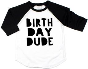 img 4 attached to Kids Birthday Dude Shirt for Boys by Bump and Beyond Designs - Boy Birthday Shirt