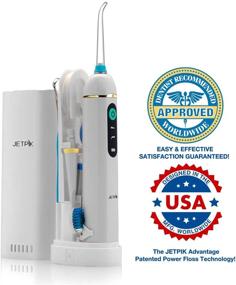 img 4 attached to [New Launch] Jetpik JP210- Solo+ – Rechargeable Portable Power Water Flosser with Pulsating Floss Technology and Wireless Dental Water Jet Cleaning and Sonic Toothbrush for Home and Travel Usage