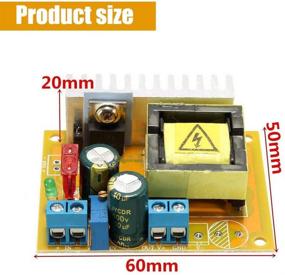 img 3 attached to 💥 Comidox 1PCS DC-DC High Voltage Boost Converter: ZVS Step-up Booster Module for Capacitor Charging – Adjustable Voltage Output, 8~32V to 45~390V Power Supply