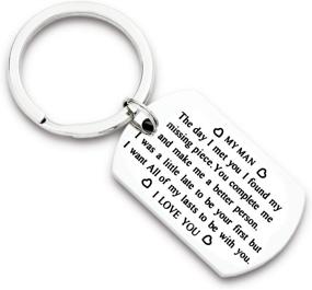 img 4 attached to Durable Boyfriend Gift: Lasting Keychain Want