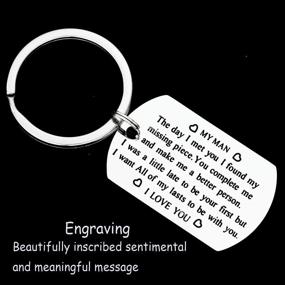 img 3 attached to Durable Boyfriend Gift: Lasting Keychain Want