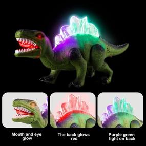 img 2 attached to 🦖 Revolutionary STEAM Life Walking Dinosaur Electronic: Ignite Imagination and Learn through Play!