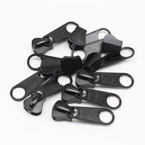 img 1 attached to 👕 YaHoGa Plastic Zipper Sliders Clothing: Versatile and Reliable Zippers for All Your Wardrobe Needs