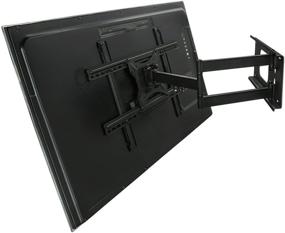 img 1 attached to 📺 Full Motion Articulating TV Wall Mount Bracket for 32-70” Plasma, LED, LCD Flat Screens – Mount-It!, Supports up to 100 lbs and 600x400 VESA, Tilt, Swivel, Extend, Compress