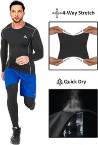 img 2 attached to 🏃 SILKWORLD 2 in 1 Men's Running Pants: Workout Gym Shorts Sweatpants with Zipper Pockets for Maximum Comfort and Convenience