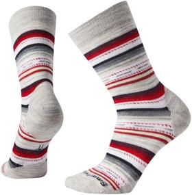 img 1 attached to 🧦 Performance Merino Wool Crew Socks for Women - Smartwool Margarita