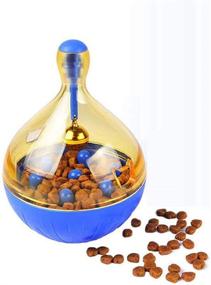 img 4 attached to 🐦 Pet Bird Seed Foraging Ball Tumbler Toy: Feeder Accessory for Medium and Large Parrots, Parakeets, Cockatiels, Conures, Lovebirds, Budgies, Finches, Canaries, Cockatoos, African Greys, Macaws, Eclectus, and Amazons - Cage Toy