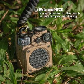 img 1 attached to Muzen Wild Mini Rugged Outdoor Speaker