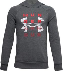 img 2 attached to 👕 Under Armour Graphite Electric X Large Boys' Fashion Hoodies & Sweatshirts – Upgrade their Style with Quality Clothing