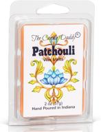 🌿 the candle daddy patchouli incense scented wax melt cubes - maximum fragrance - 1 pack (2 oz) - 6 melts логотип