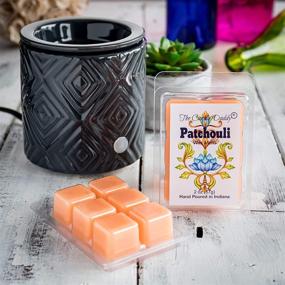 img 1 attached to 🌿 The Candle Daddy Patchouli Incense Scented Wax Melt Cubes - Maximum Fragrance - 1 Pack (2 oz) - 6 Melts