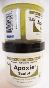 img 2 attached to 🟡 Aves Apoxie Sculpt - Yellow 1lb 2 Part Modeling Compound (A & B): A Versatile and Dependable Solution