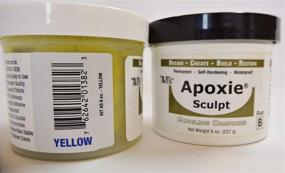 img 1 attached to 🟡 Aves Apoxie Sculpt - Yellow 1lb 2 Part Modeling Compound (A & B): A Versatile and Dependable Solution