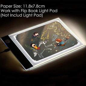 img 1 attached to 📚 Larcenciel Blank Flip Books: Premium 400 Sheet Animation Paper with Screws - Perfect for Sketching, Drawing, and DIY Cartoon Crafting - Ideal for Kids and Professionals