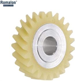 img 1 attached to 🔧 Romalon W10112253 Mixer Worm Gear Replacement: Exact Fit for Whirlpool & KitchenAid Mixer-Aid - Replaces 4161531, 4162897, 4169830, AP4295669