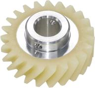 🔧 romalon w10112253 mixer worm gear replacement: exact fit for whirlpool & kitchenaid mixer-aid - replaces 4161531, 4162897, 4169830, ap4295669 logo