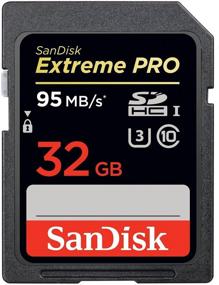 img 2 attached to 💾 SanDisk Extreme PRO 32GB UHS-I/U3 SDHC Flash Memory Card - SDSDXPA-032G-X46, with up to 95MB/s transfer speed