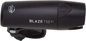 img 2 attached to 🚴 Planet Bike Blaze 150 SL Bike Light: Front White Headlight with Amber Side Light, 3 Modes, Super Bright 150 Lumens, Long Life with AA Batteries - Black and Silver