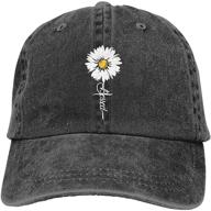 🧢 youth vintage washed baseball cap: waldeal kids cute daisy blessed hat with faith design logo