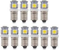 💡 gutreise 10pcs white bulbs light - illuminate your space with pure radiance! logo