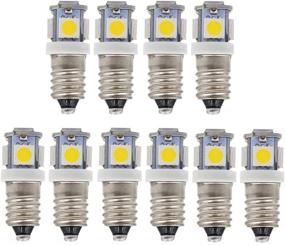 img 4 attached to 💡 GutReise 10Pcs White Bulbs Light - Illuminate Your Space with Pure Radiance!