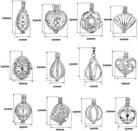 img 3 attached to Pendants Essential Diffuser Necklace Bracelet Beading & Jewelry Making in Charms