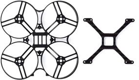 img 4 attached to 🚁 BETAFPV Beta85X 4S Cine Whoop Frame Kit: Black Frame Stiffener Brace of Carbon Fiber for 1105 Brushless Motor Beta85X Cine Whoop Drone - Enhanced Performance and Durability